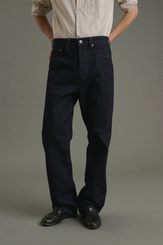 Jean Tom - Bleu Brut - Coton - Homme