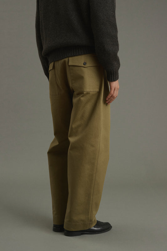 Pantalon Chet - Beige - Coton - Homme