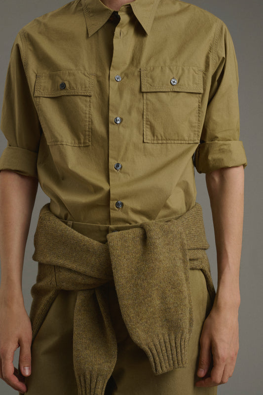 Chemise Isaac - Beige - Coton - Homme