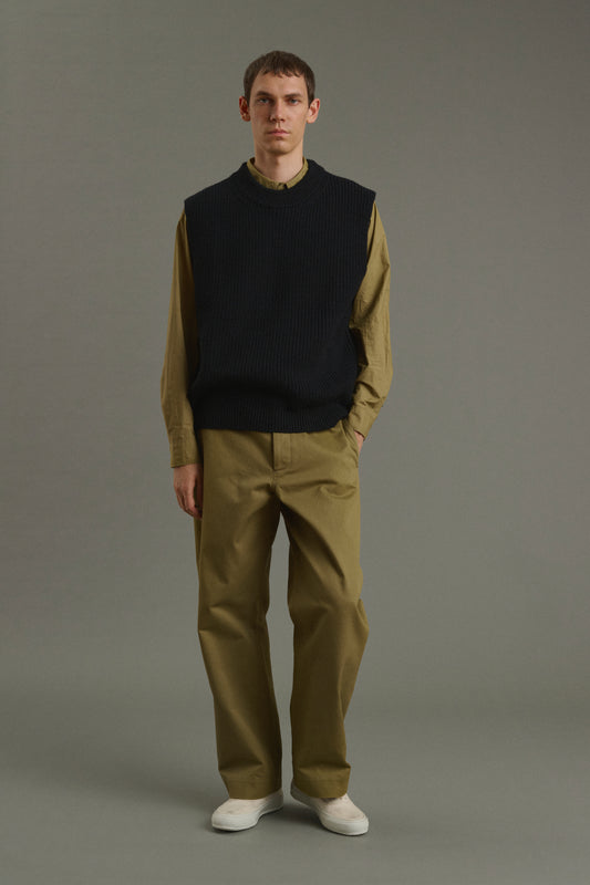 Pull Josh - Navy/Noir - Laine - Homme