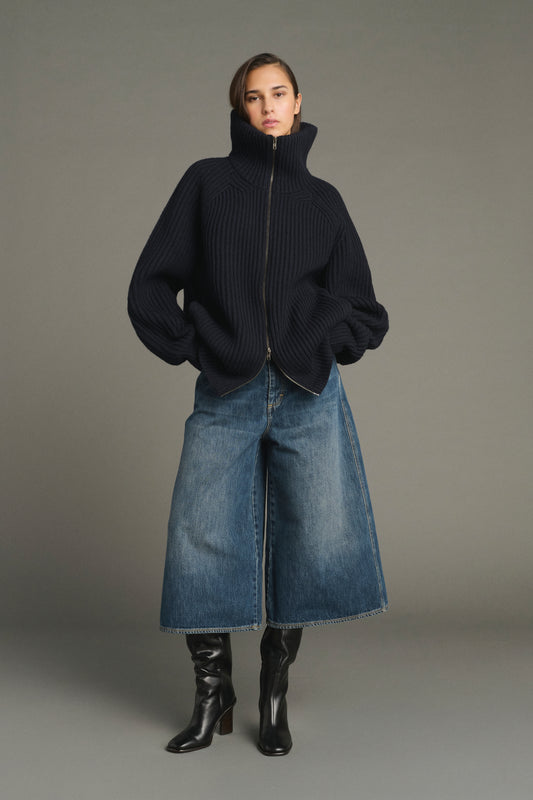Giacca Jasper - Navy - Lana Merino - Donna