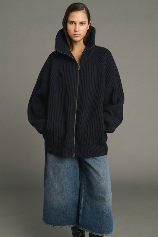 Giacca Jasper - Navy - Lana Merino - Donna