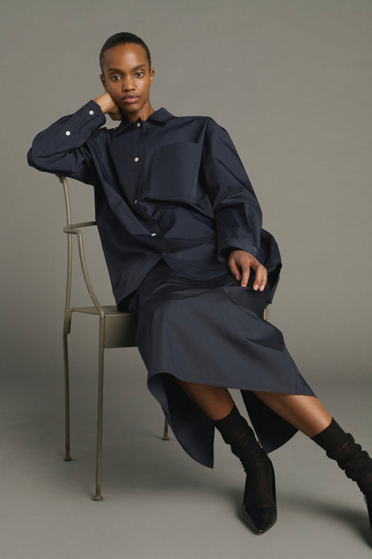 Camicia Kita - Navy - Donna