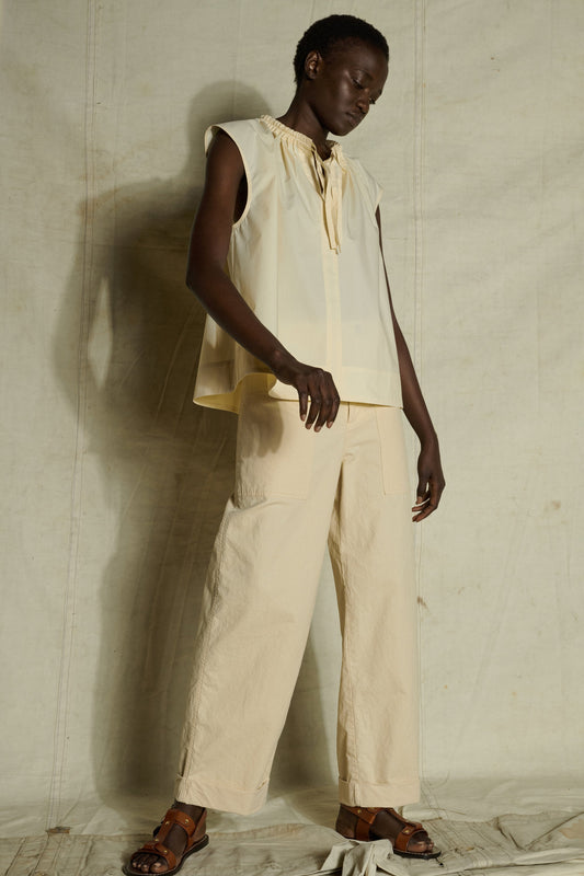 Camicia ecrue tangente