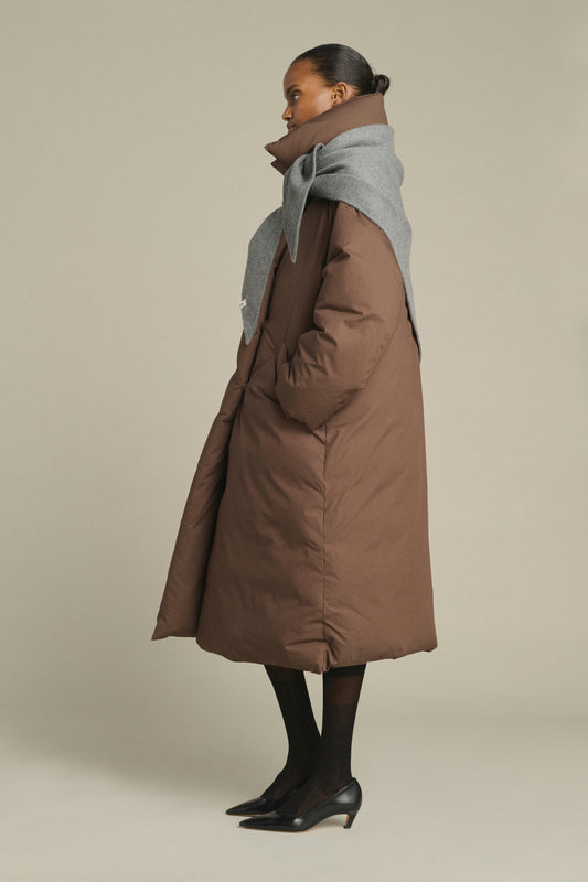 Cape Jamelia - Grigio Chiaro - Lana - Donna