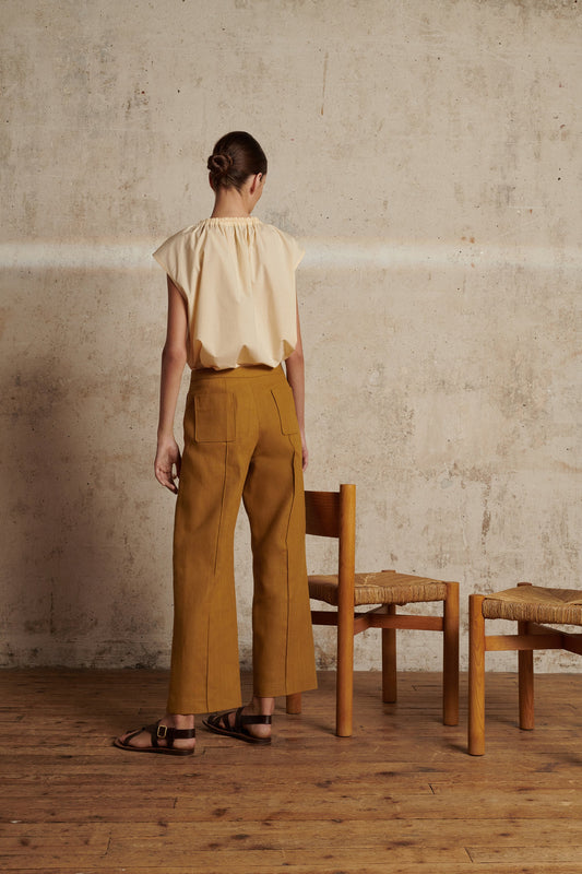 Camicia ecrue tangente