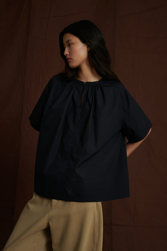 Camicia Arlette - Nero - Cotone - Donna