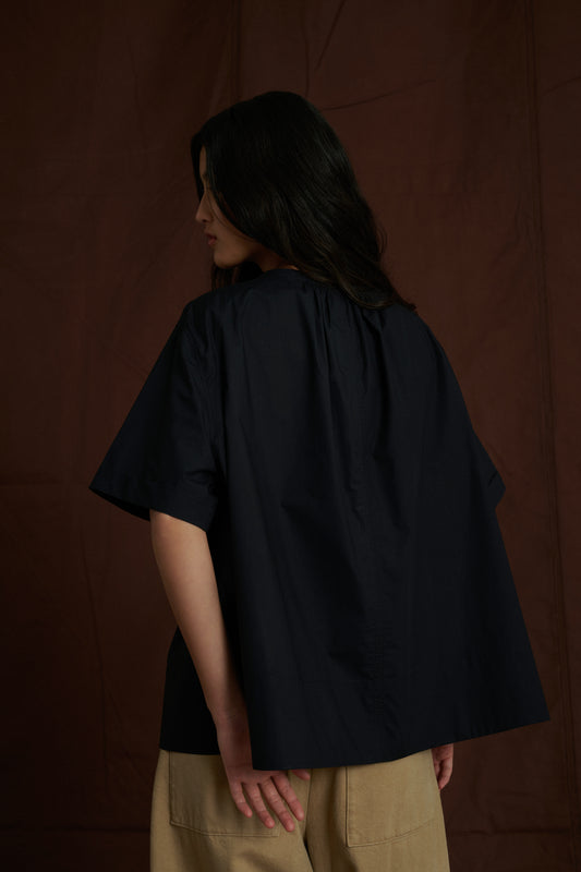 Camicia Arlette - Nero - Cotone - Donna
