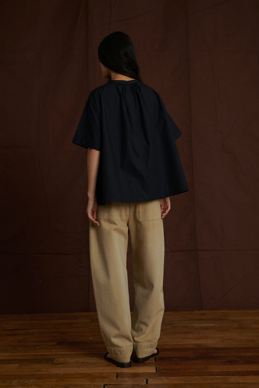 Camicia Arlette - Nero - Cotone - Donna