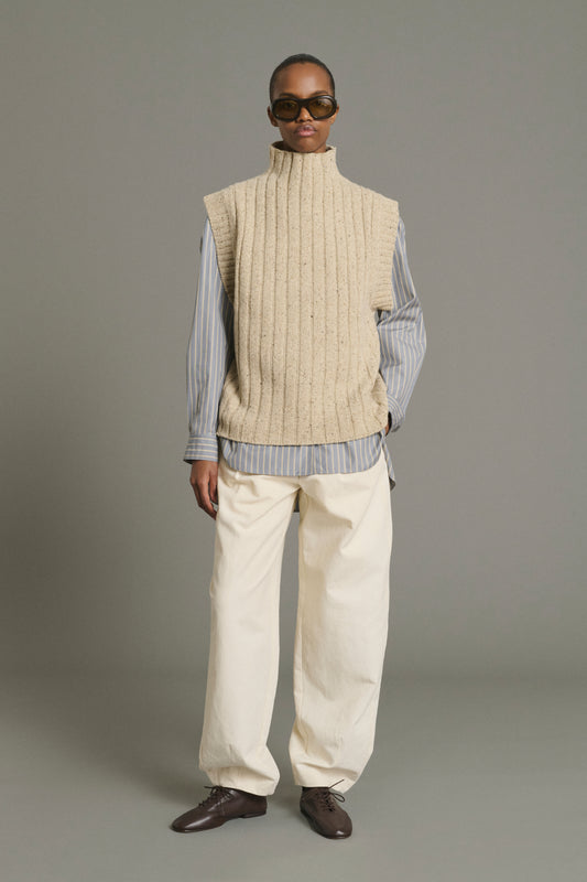 Maglione Jethro - Beige Chiaro - Lana - Donna