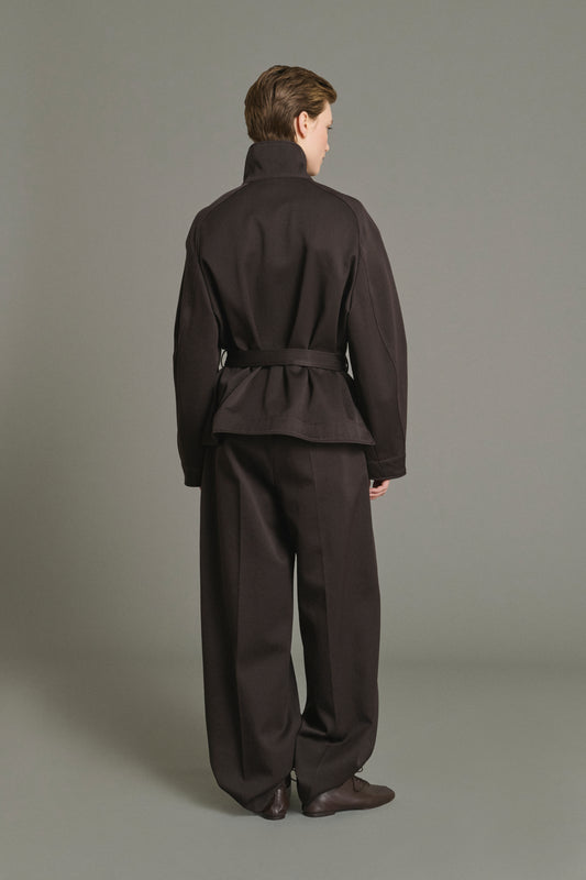 Veste Geode - Ébène - Laine - Femme