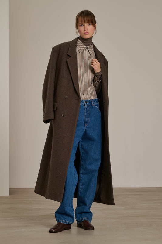Jeans Napoleon - Denim Blu Slavato - Cotone - Donna