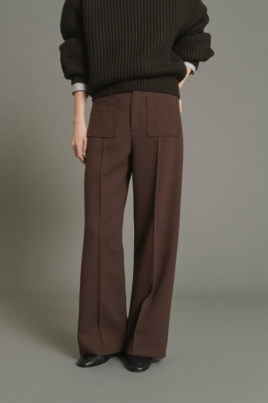 Pantaloni Harry - Marrone - Donna
