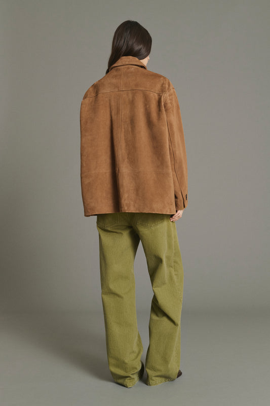 Giacca Vincenzo - Naturale in crosta di pelle donna - Soeur