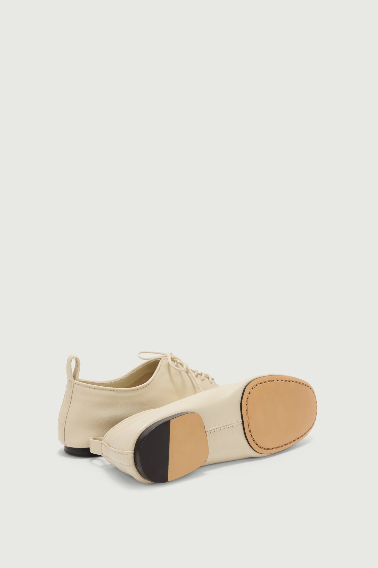 Derbies Orso - Avorio Pelle Morbida Donna - Soeur