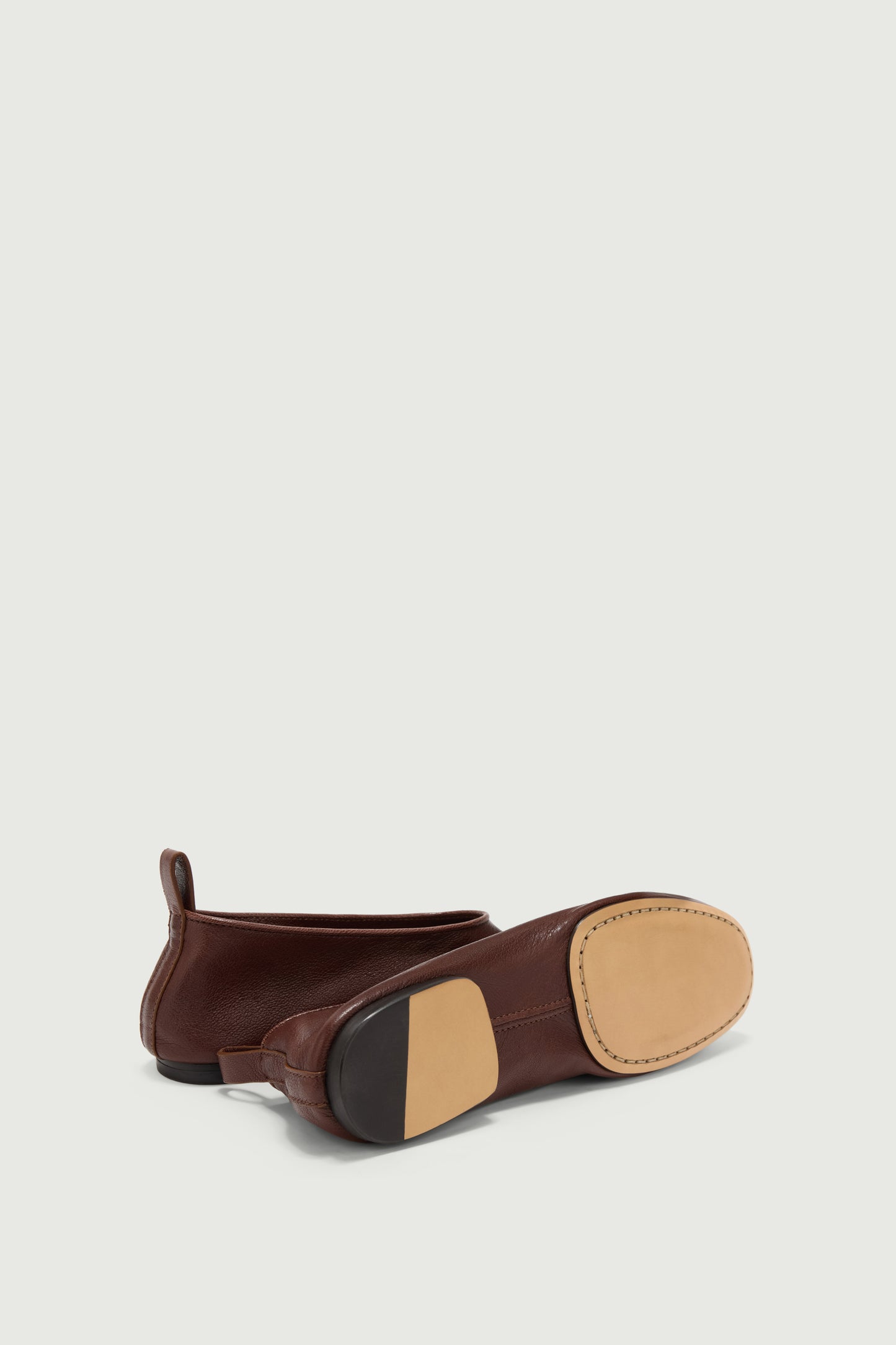 Ballerine Bala - Cognac - Pelle - Donna