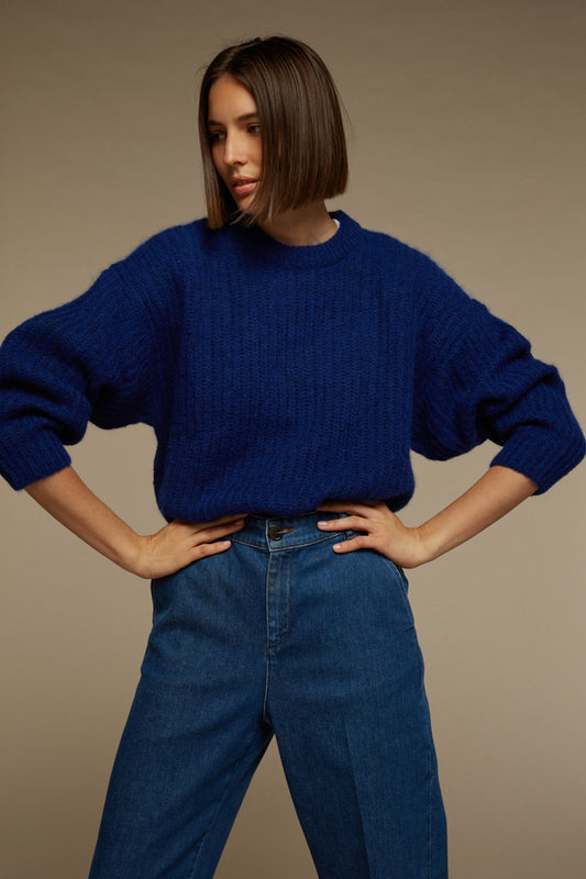 MAGLIONE GINETTE ÉCRU MÉLANGE