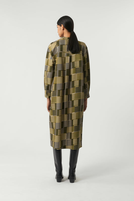 Abito Philomene kaki