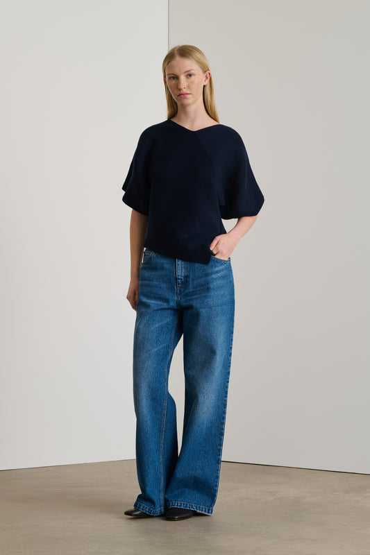 Maglione Essaouira - Dark Navy - Cotone - Donna
