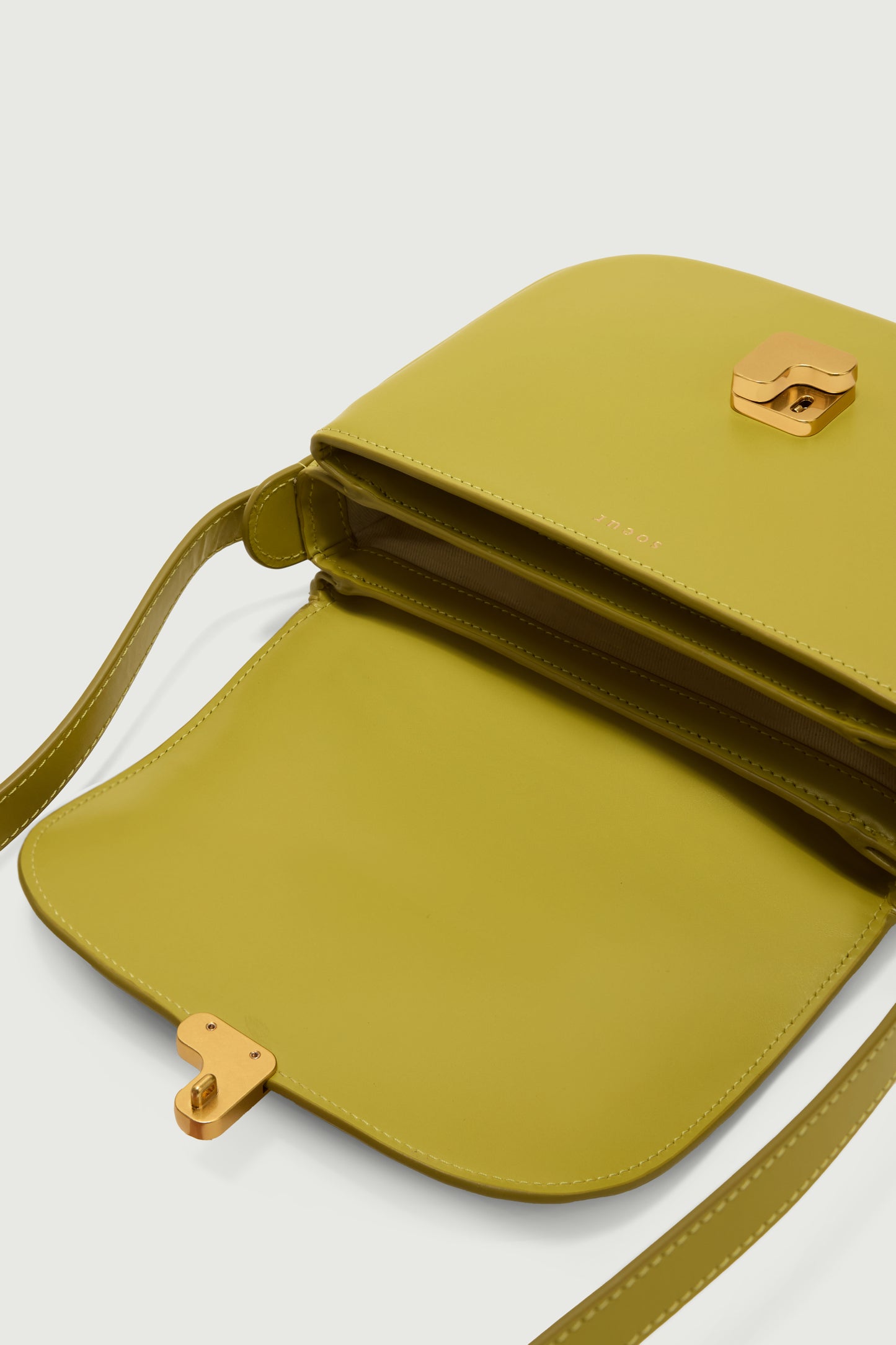 Bellissima Mini bag - Neon Yellow - Leather - Women