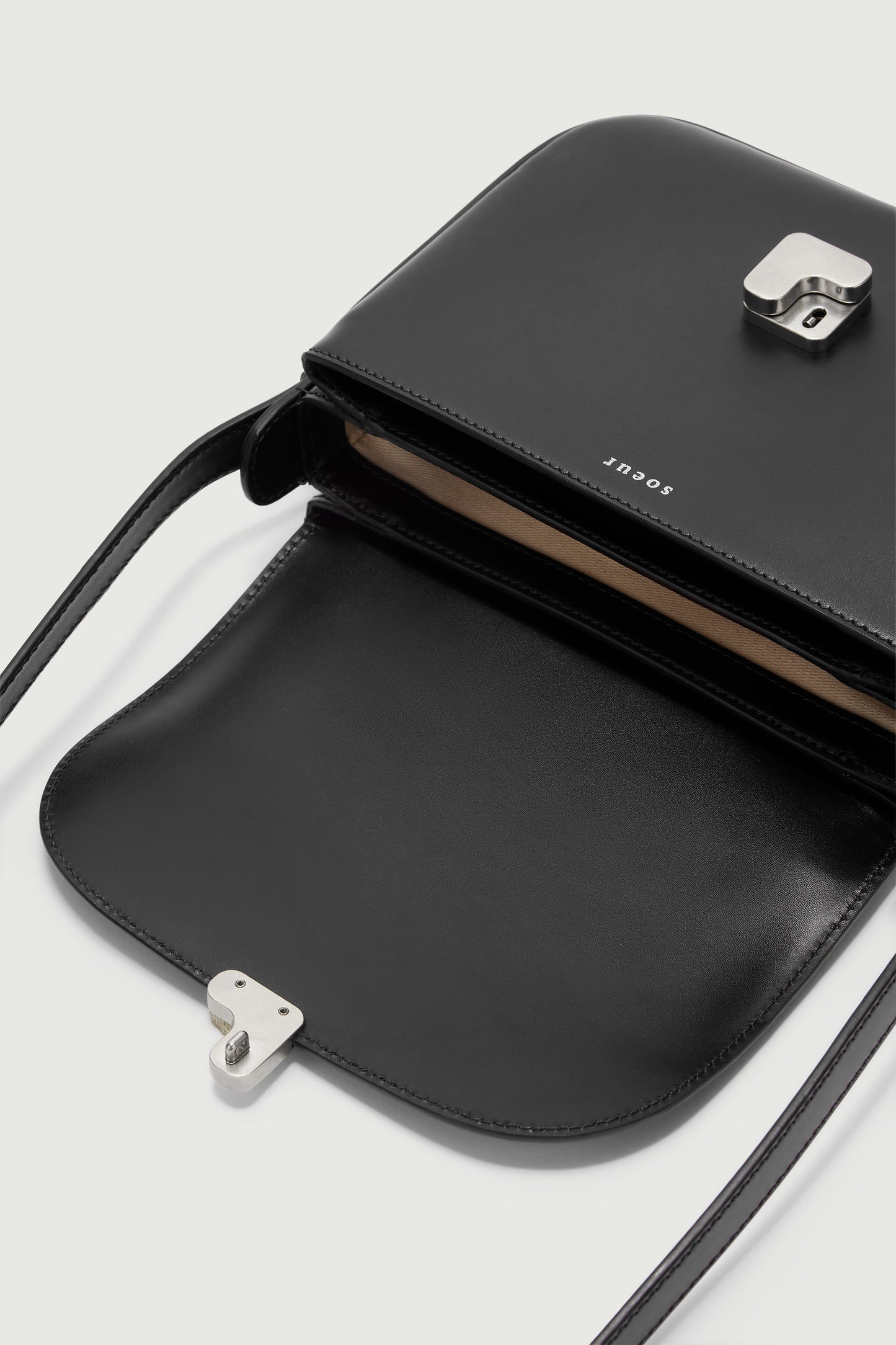 Borsa Bellissima Mini - Nero - Pelle - Donna