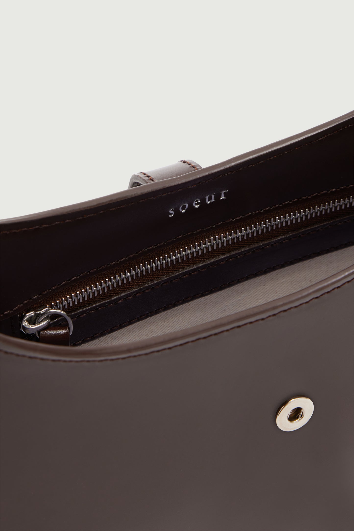Borsa Bonnie - Cioccolato - Pelle - Donna