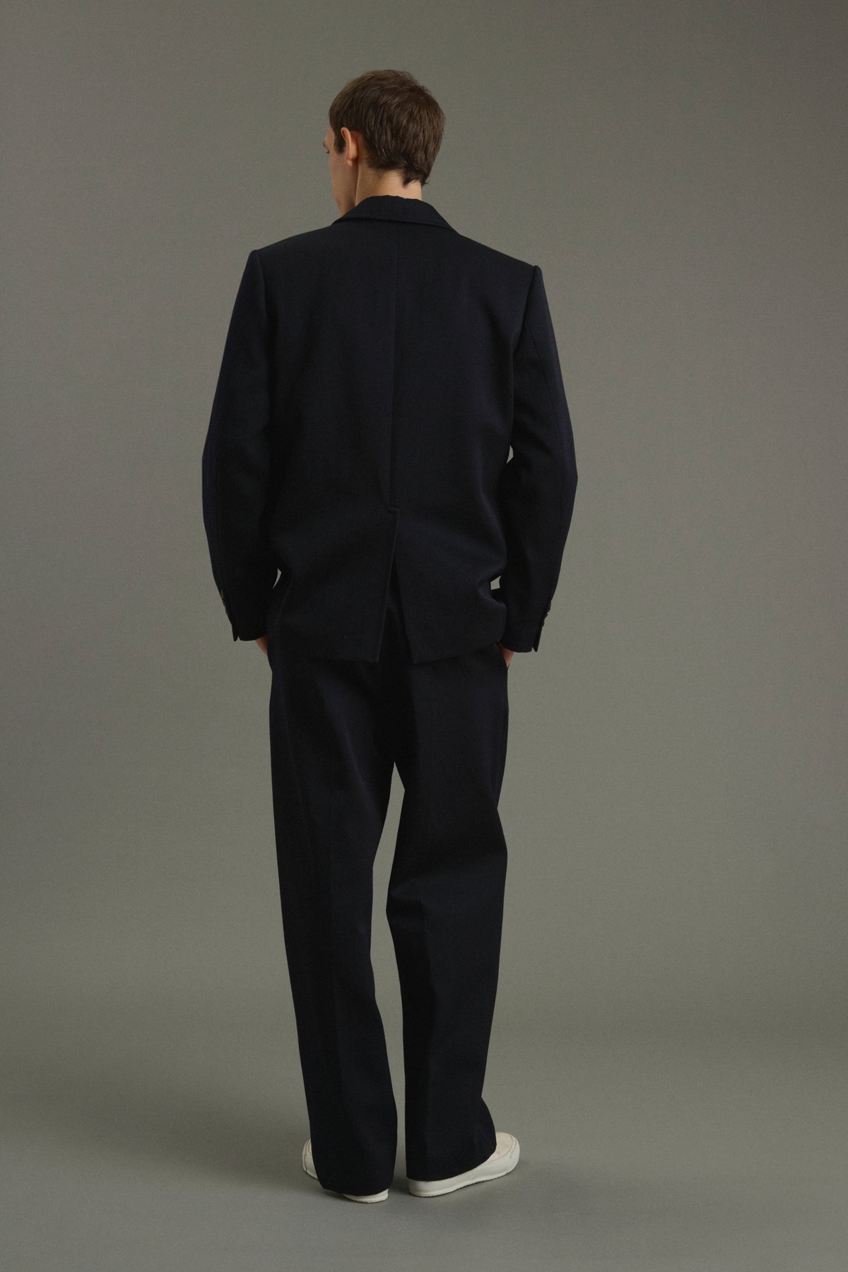 Veste Clement - Dark Navy - Laine - Homme vue 3