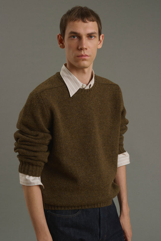 Pull Isamu - Marron - Laine - Homme