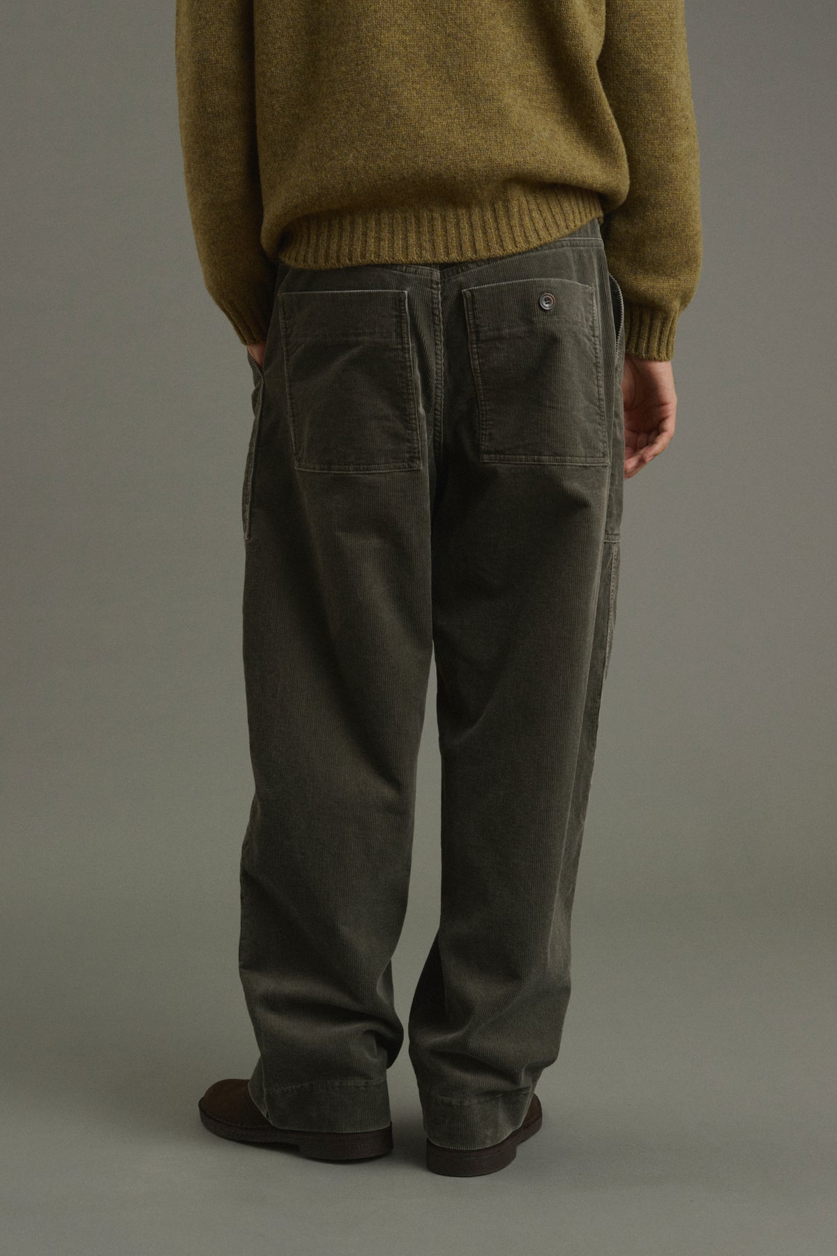 Pantaloni Kurtis - Grigio verde - Cotone - Uomo