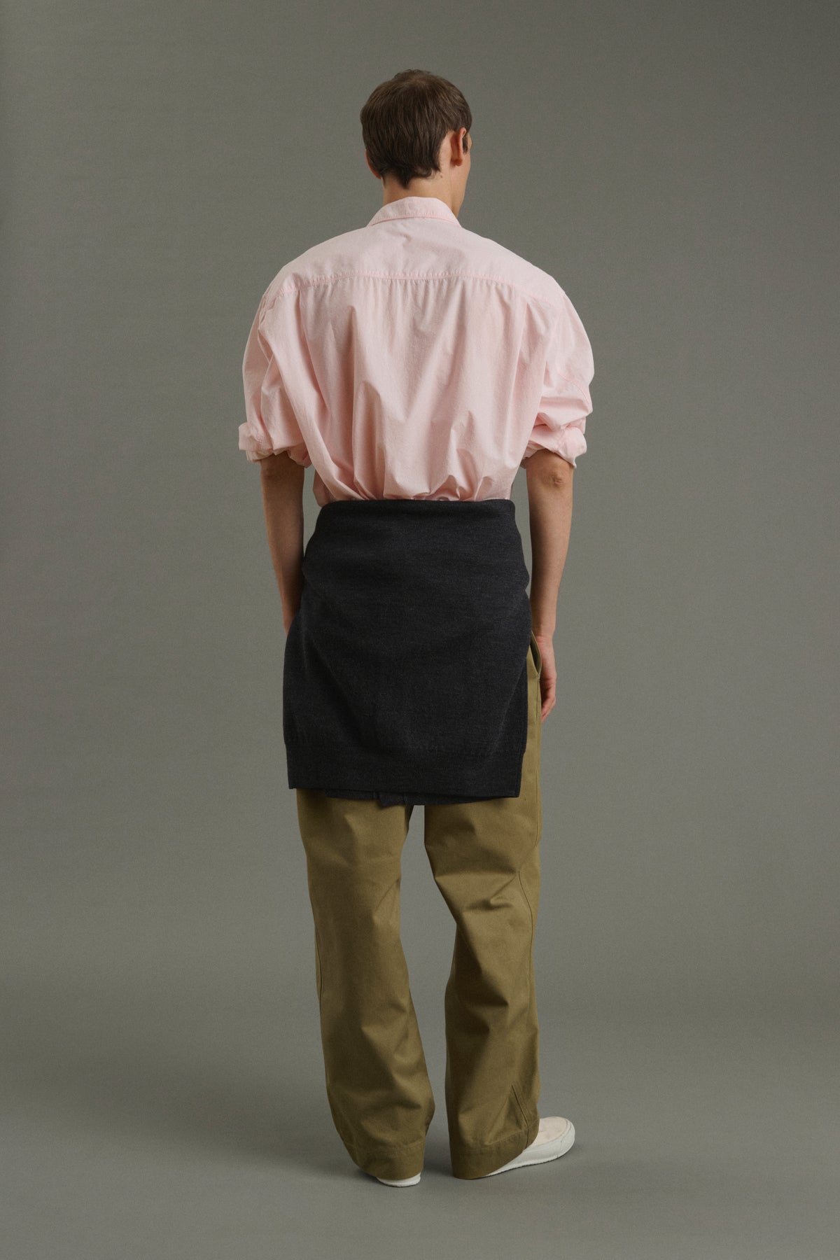 Chemise Isaac - Rose Pâle - Coton - Homme vue 4