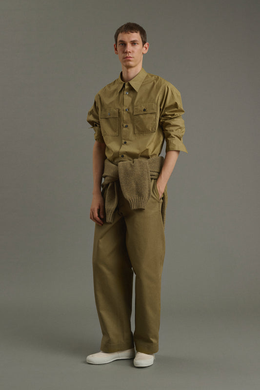 Chemise Isaac - Beige - Coton - Homme