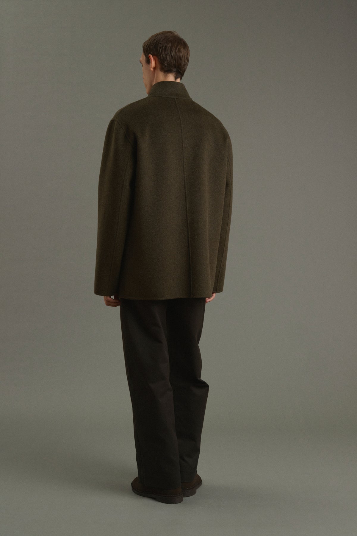Veste Eole - Kaki Chiné - Double Face - Homme vue 2