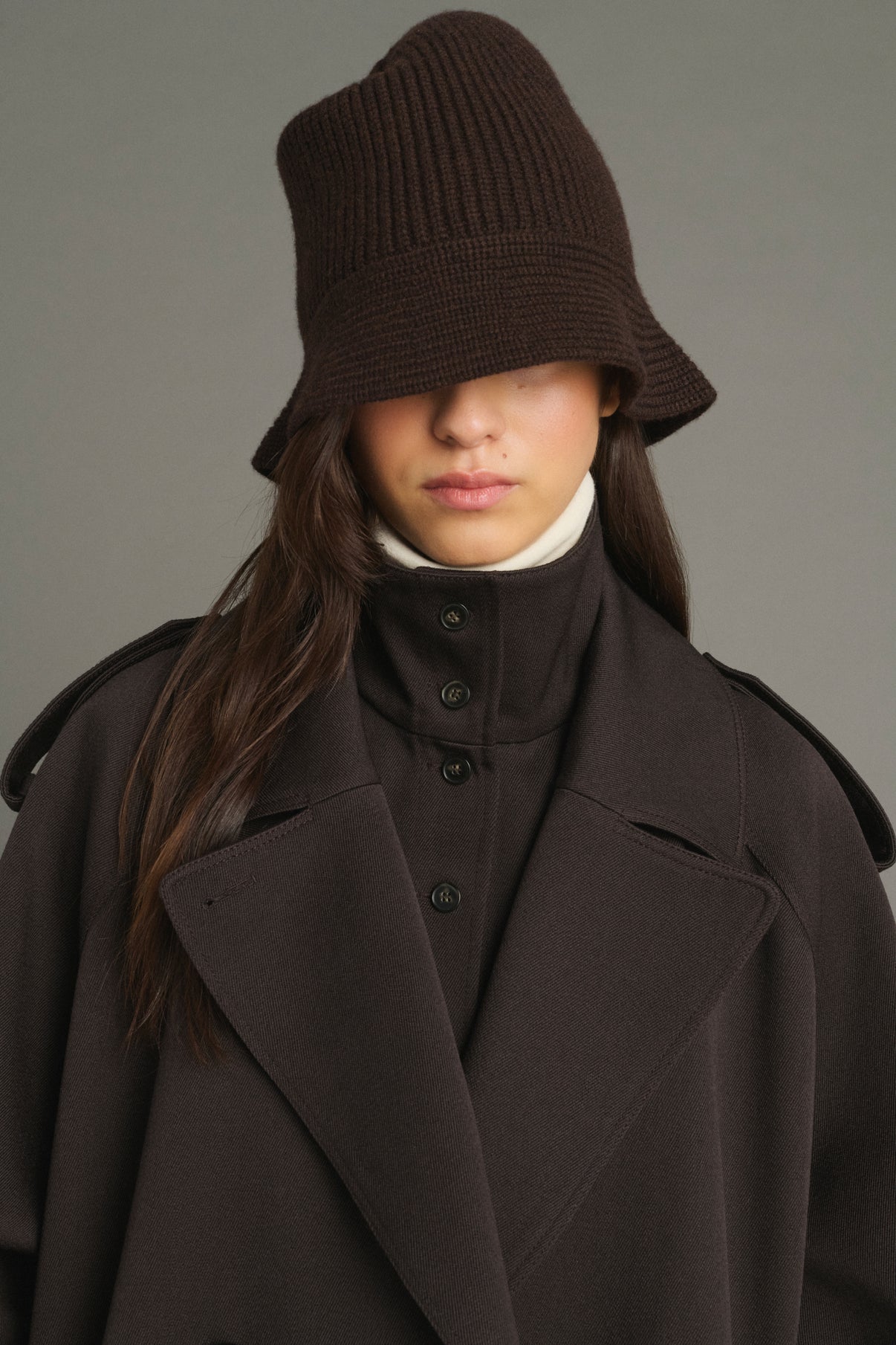 Cappello Kendall - Marrone Chiné - Lana - Donna vue 2