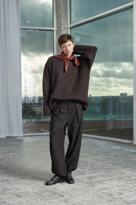 PANTALONI TIMON CARBONE