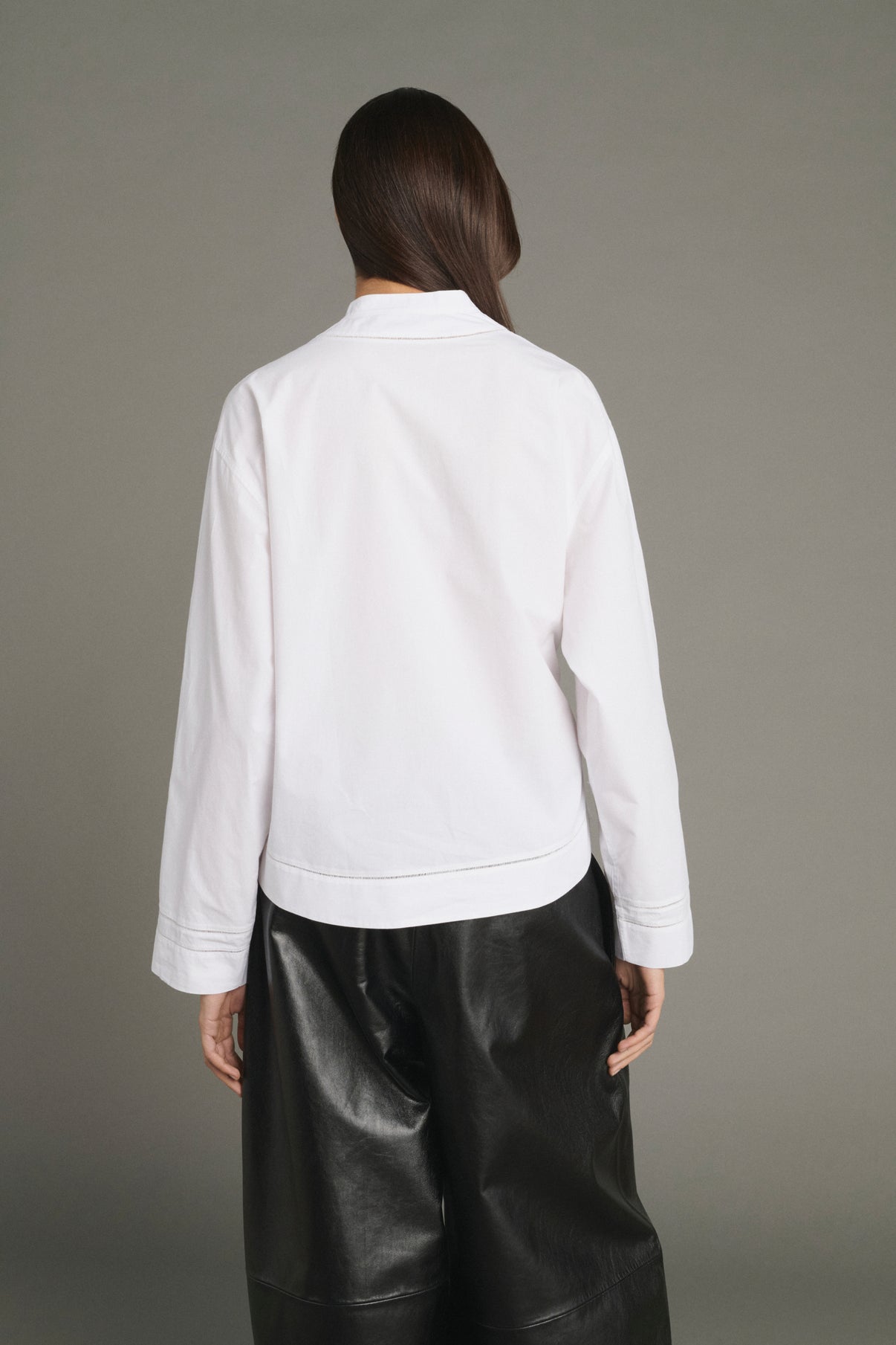 Blusa Lorraine - Bianco - Cotone - Donna vue 4