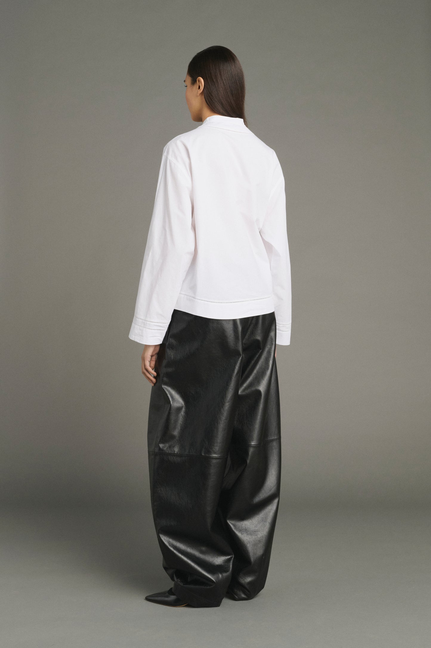 Blusa Lorraine - Bianco - Cotone - Donna