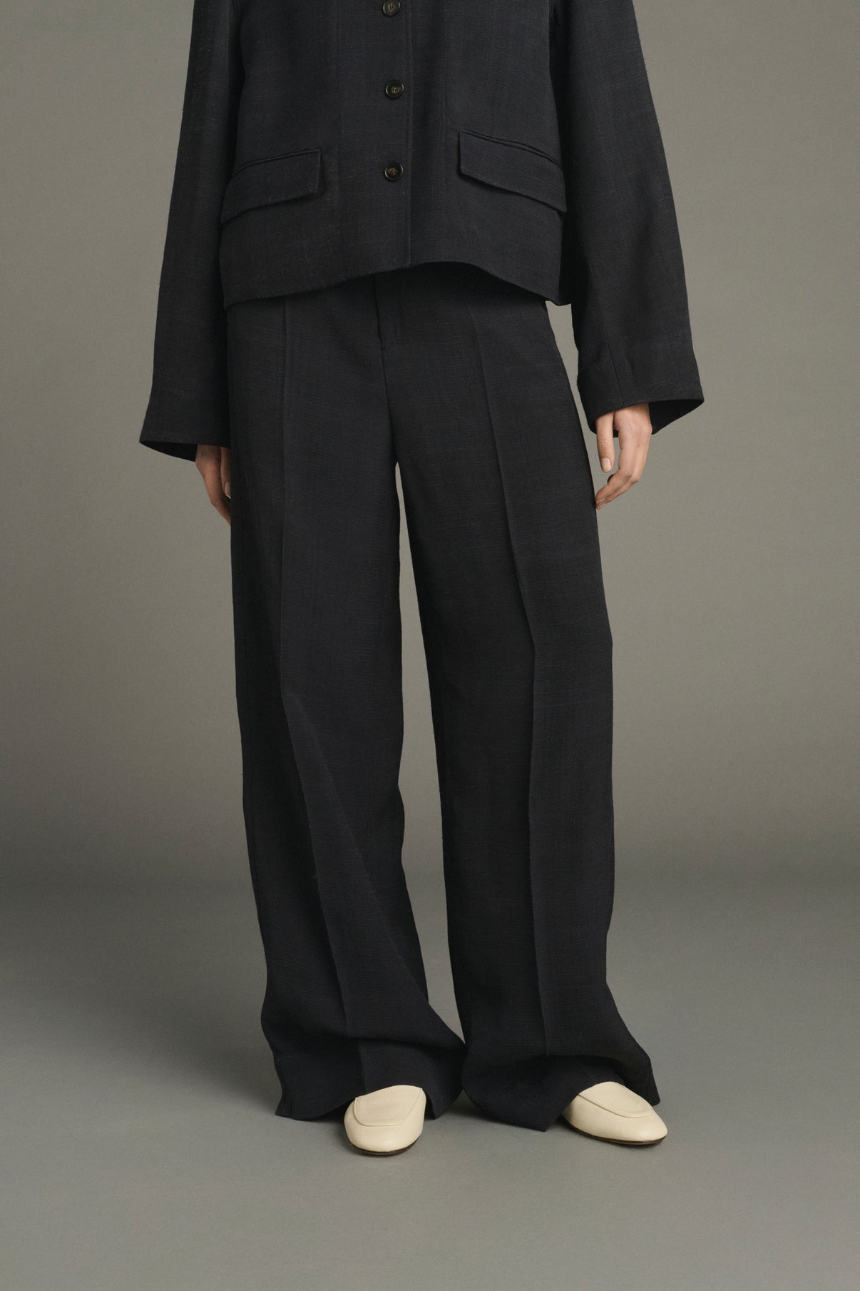 Pantaloni Hippolyte - Nero - Donna vue 3