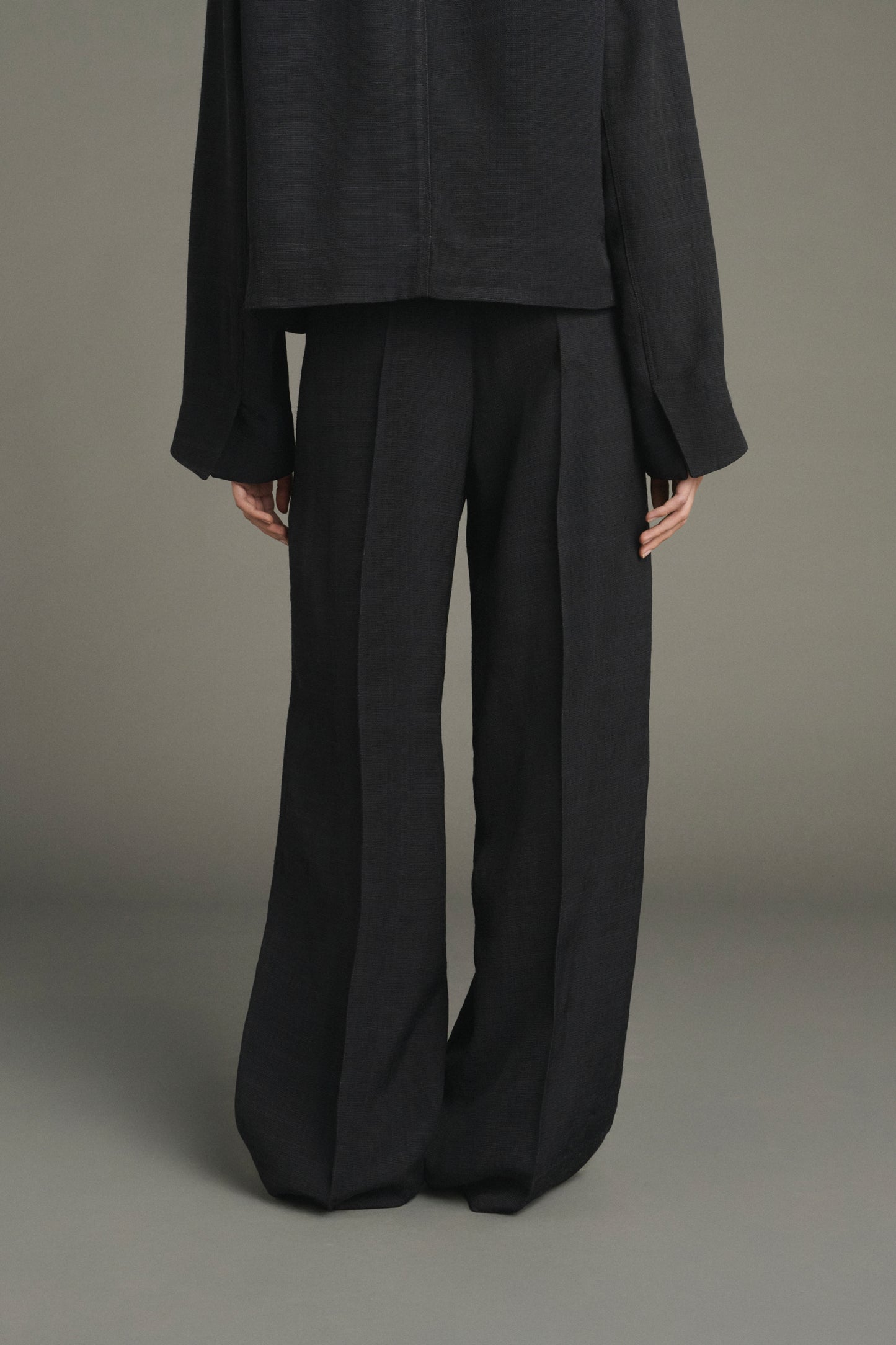 Pantaloni Hippolyte - Nero - Donna