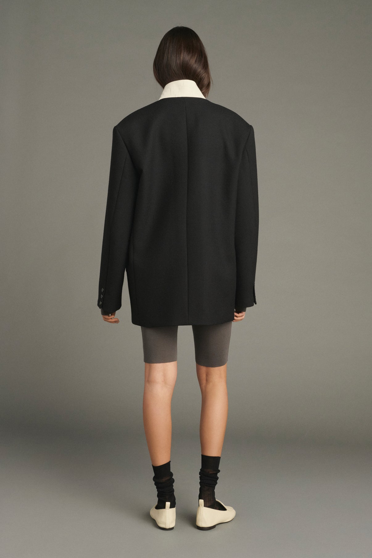 Cappotto Lars - Nero - Lana - Donna vue 2