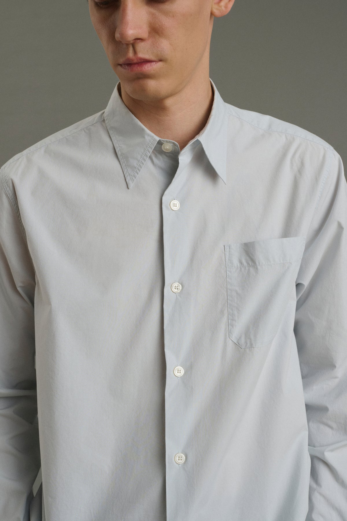 Camicia Glenn - Azzurro pallido - Cotone - Uomo