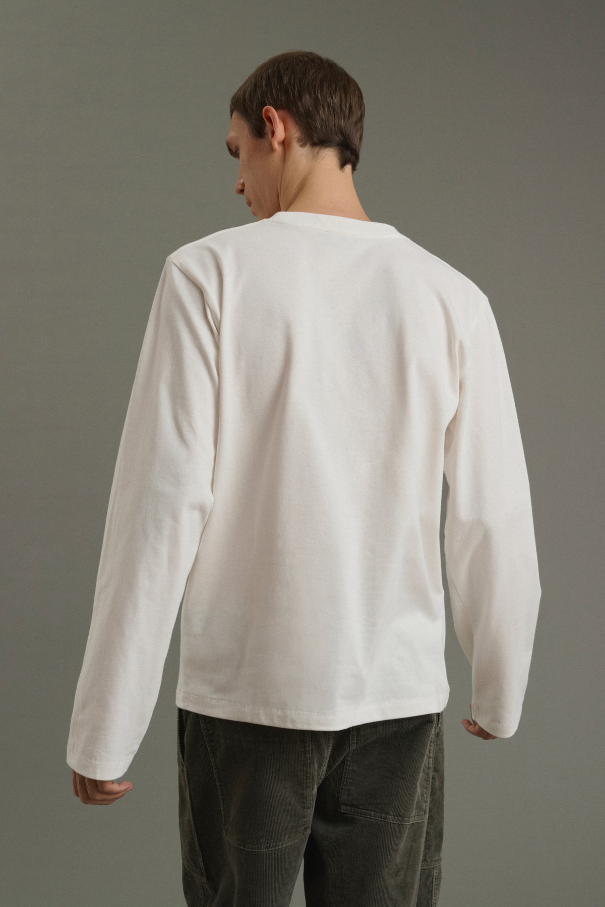 T-shirt Thomas - Ecrù - Cotone - Uomo vue 4