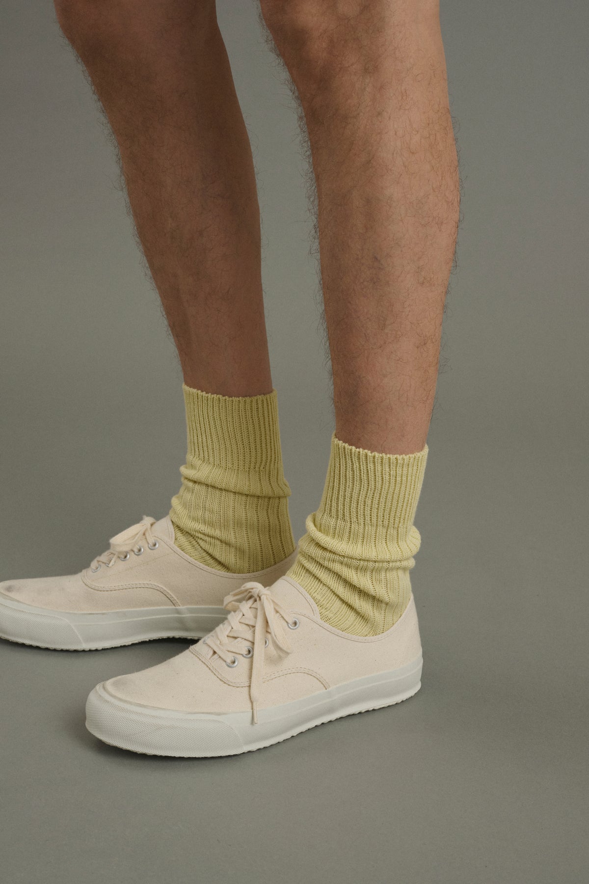 Calzini Barth - Giallo pallido - Cotone - Uomo