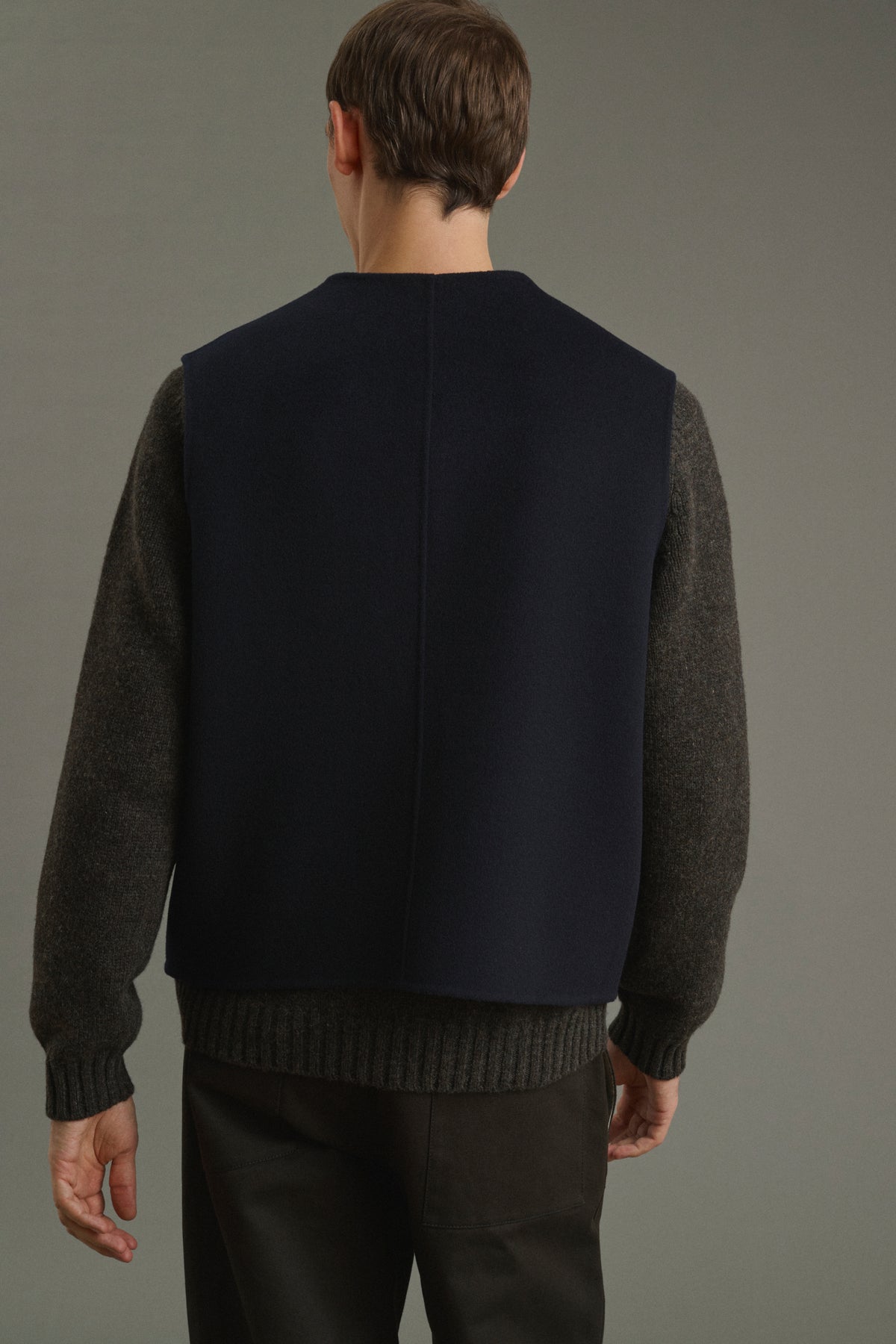 Veste Romain - Deep Navy - Double Face - Homme vue 2