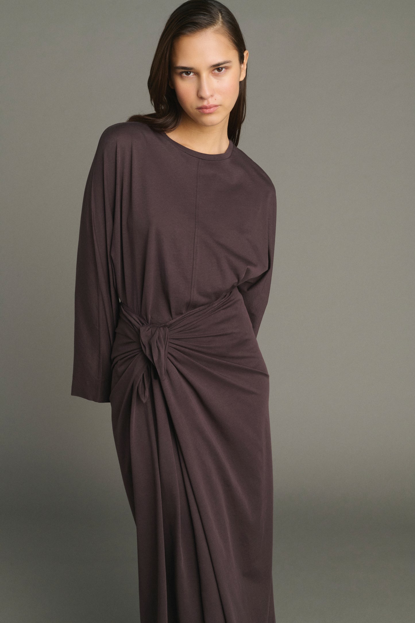 T-shirt Luca - Cioccolato - Cotone - Donna