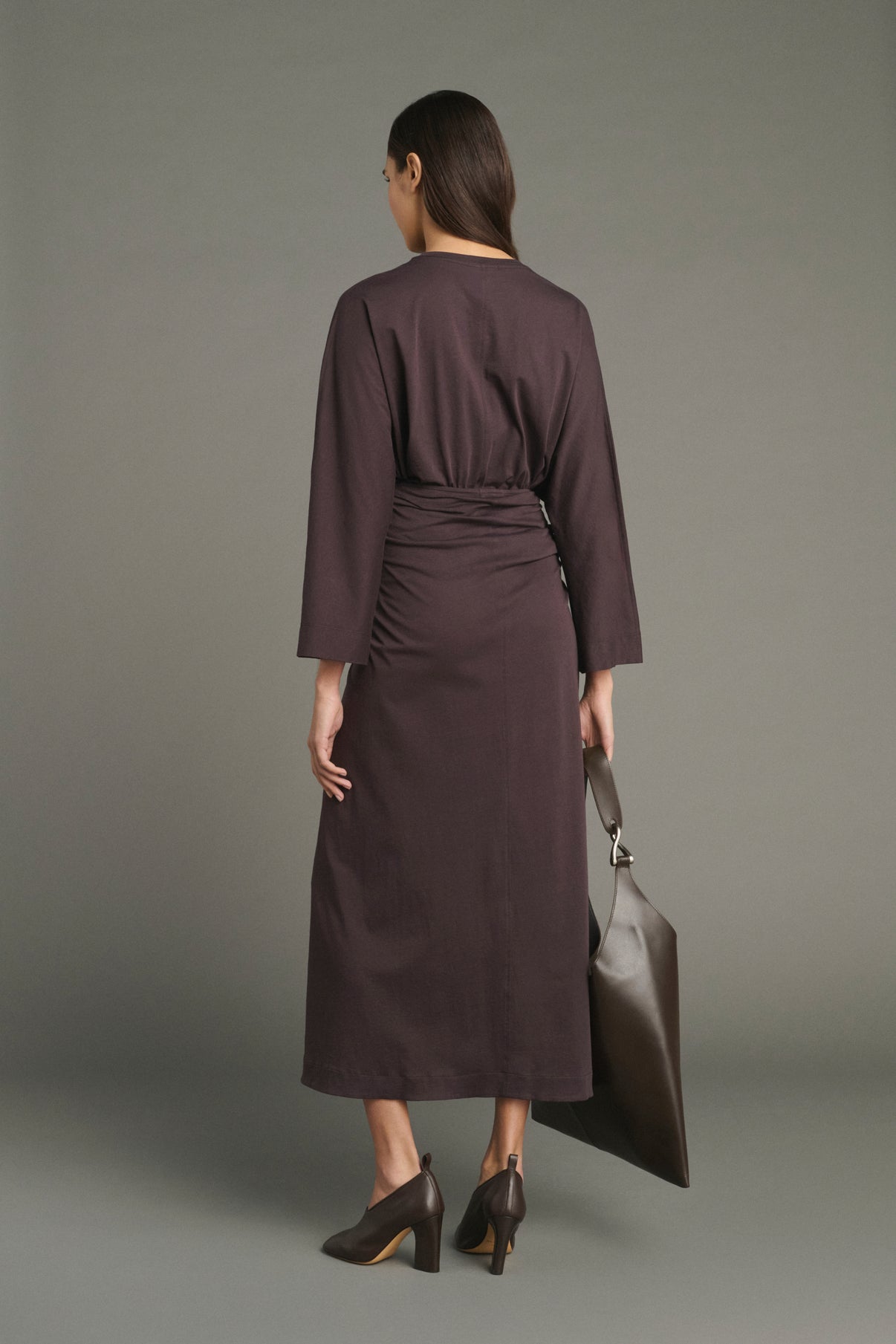 Goa skirt - Chocolate - Cotton - Women vue 2