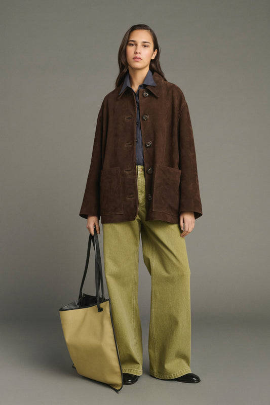 Giacca Vincenzo - Ebano - Pelle - Donna