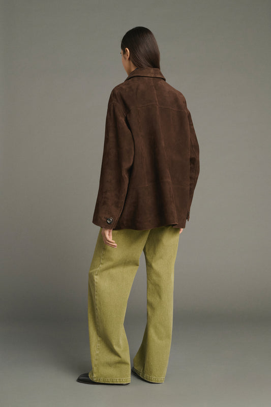 Giacca Vincenzo - Ebano - Pelle - Donna