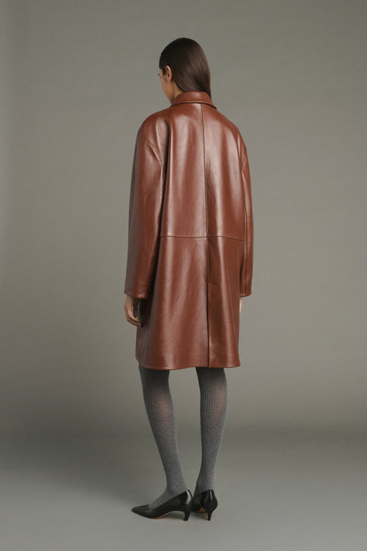 Maglione Karl - Marrone Chiné - Lana Merinos - Donna