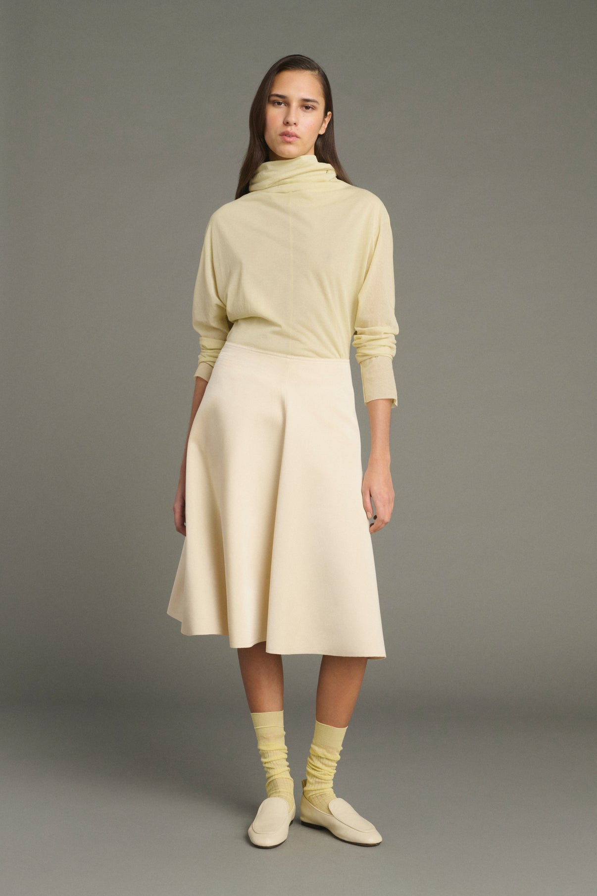 Gonna Kelya - Crema - Donna vue 3