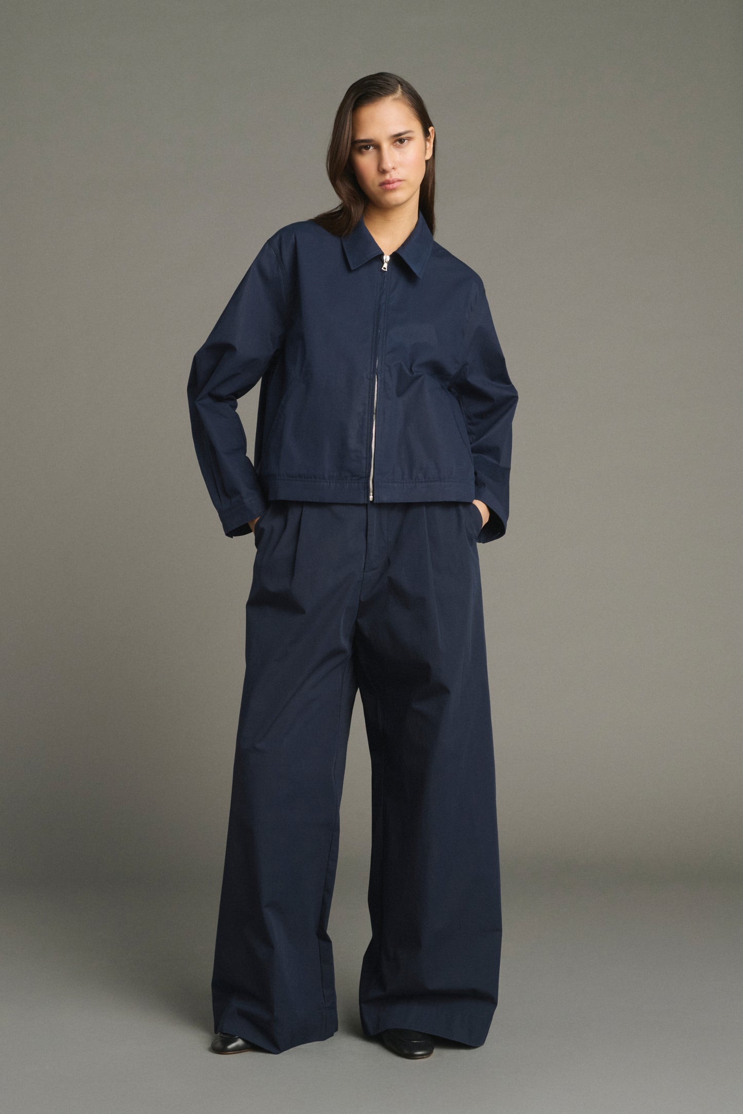 Giacca Jared - Navy - Cotone - Donna